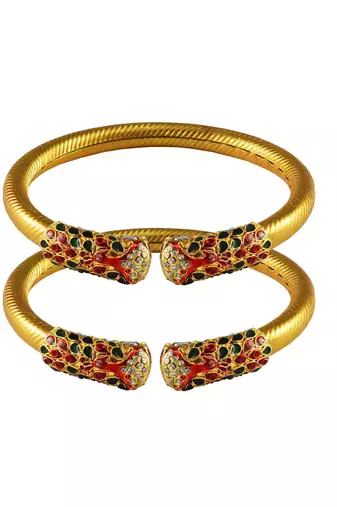 Golden  Color Brass Bangle