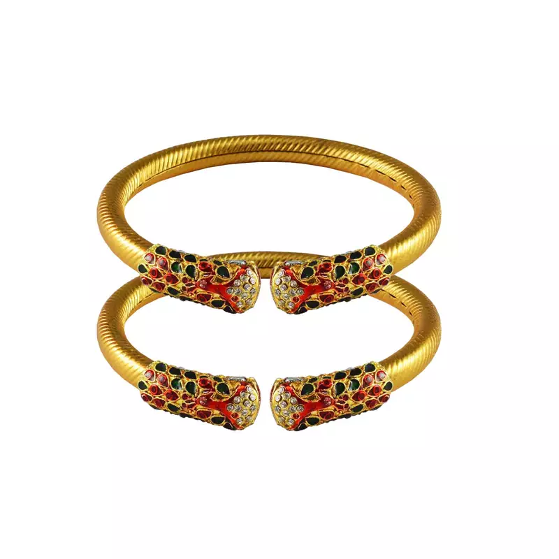 Golden  Color Brass Bangle
