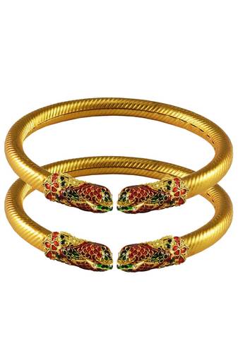 Golden  Color Brass Bangle