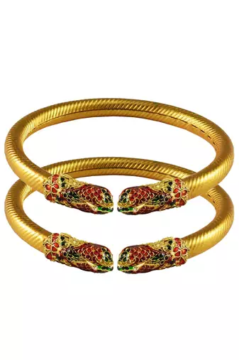 Golden  Color Brass Bangle