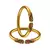 Golden  Color Brass Bangle