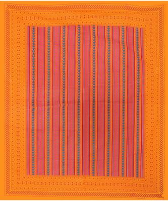 100% Pure Cotton  Skin friendly fabric with vibrant colours Jaipuri Print Double Bedsheet with 2 Pillow Covers 4