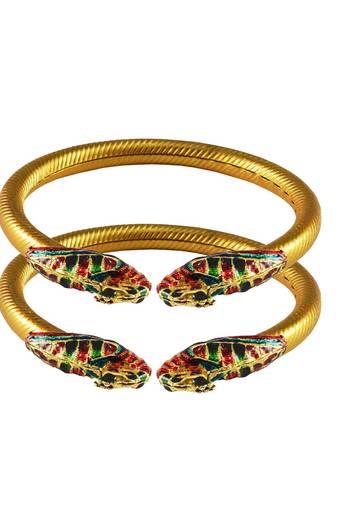 Golden  Color Brass Bangle