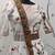 White Thread with sequins embroidered silk semi stitched wedding lehenga