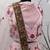 Baby pink thread with sequins embroidered silk semi stitched wedding lehenga