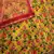Mustard-yellow & Pink thread with sequins embroidered art silk semi stitched party wear lehenga