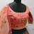 Green & Orange thread with sequins embroidered art silk semi stitched wedding and Party lehenga