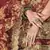 Red Dori, Zari and Sequins embroidered organza floral Lehenga choli