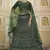 Graceful Green Mirror work with Dori Embroidered net Bridal Lehenga choli