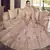Pink zarkan, zari, gota and thread embroidered organza semi stitched lehenga
