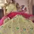 Pista-green zari and thread embroidered art silk semi stitched lehenga
