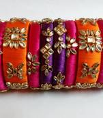 Multicolor bangles-and-bracelets