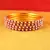 Gold Moti Stone Cz Polki Kundun Meenakari Pearl Bangle Kara