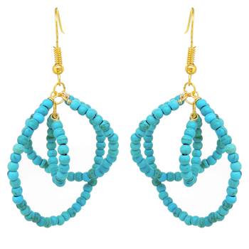 Blue earrings 1