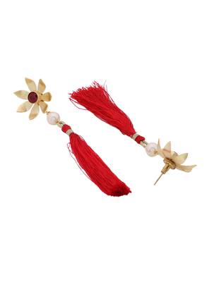 Red earrings 4