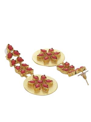 Red earrings 4