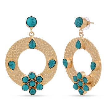 Blue earrings 2