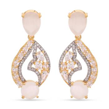 White earrings 1