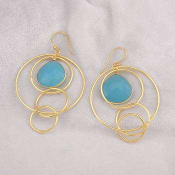 Blue earrings 1