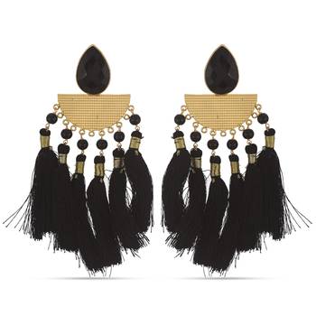 Black earrings 3
