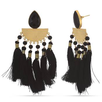 Black earrings 4