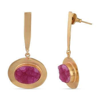 Pink earrings 4