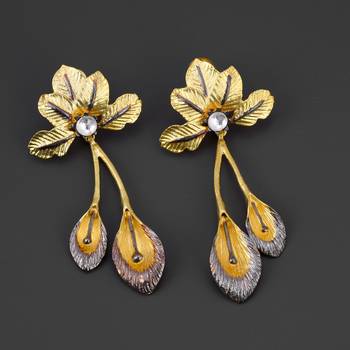 White earrings 1