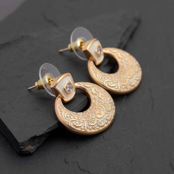 White earrings 2