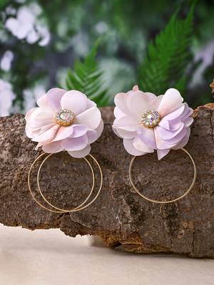White earrings 1