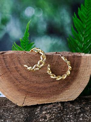 Golden earrings 1