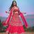 Rani pink  Colour Dulhan Lehenga Choli, Wedding Lehenga Choli