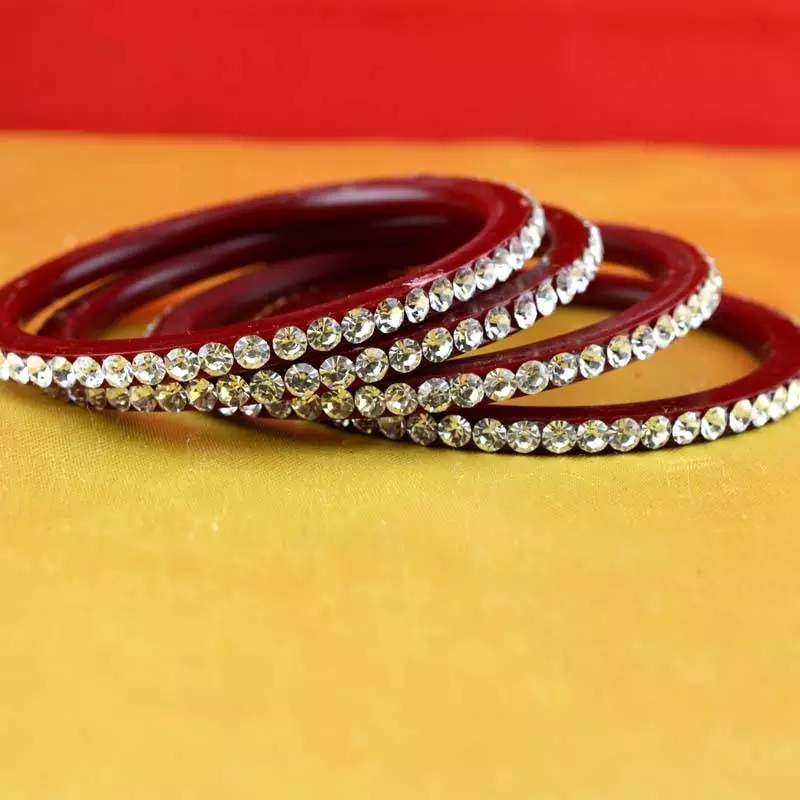 Gold Moti Stone Cz Polki Kundun Meenakari Pearl Bangle Kara