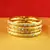 Gold Moti Stone Cz Polki Kundun Meenakari Pearl Bangle Kara