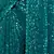 TEAL BLUE THREAD AND MULTIPLE SEQUINS EMBROIDERED GEORGETTE DESIGNER SAREE