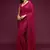 Pink Thread And Multiple Sequins Embroidered Georgette Designer Saree