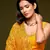HONEY YELLOW THREAD AND MULTIPLE SEQUINS EMBROIDERED GEORGETTE DESIGNER SAREE