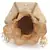 Anekaant Lotus Pastel Pink & Gold Velvet  Floral Embellished potlibags