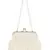 Anekaant Pochette Off White Faux Silk Pearl Embellished Clutch