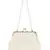 Anekaant Pochette Off White Faux Silk Pearl Embellished Clutch
