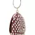 Anekaant Dangle Maroon & Off White Velvet Pearl Embellished Clutch