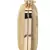 Anekaant Adorn Gold Faux Silk Striped & Embellished Clutch