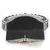 Anekaant Mosaic Silver, Black & Yellow Metal Floral Mosaic Clutch