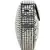 Anekaant Mosaic Silver & White Metal Floral Mosaic Clutch