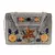 Anekaant Mosaic Silver & Multi Metal & Stone Floral Mosaic Clutch