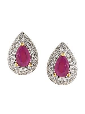Red earrings 1