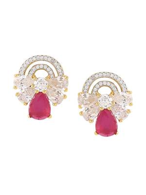 Red earrings 1