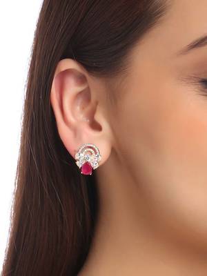 Red earrings 2