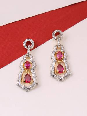 Red earrings 3