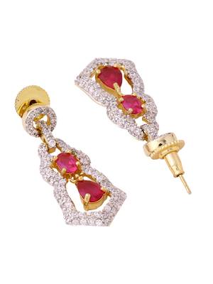 Red earrings 4