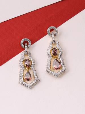 Purple earrings 3